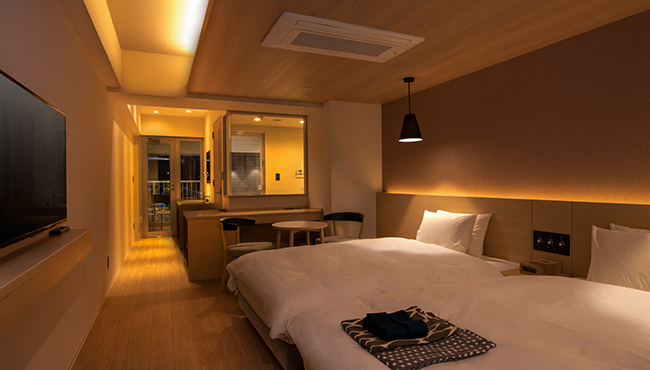 Superior Terrace Twin Room in Kanazawa, Japan's Uan